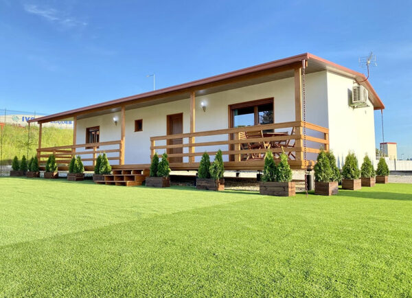 Maison modulaire T3 108 m² – 3 chambres, 2 salles de bain – Style moderne et fonctionnel
