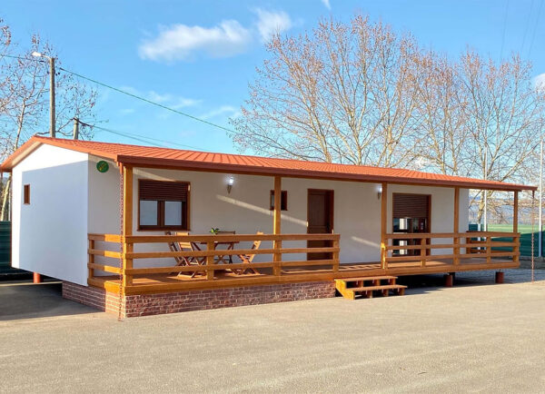 Maison modulaire T2 84 m² – 2 chambres, 1 salle de bain – Style traditionnel et chaleureux