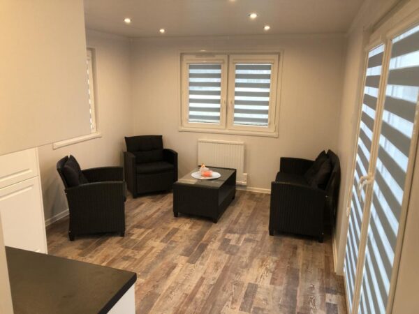 Maison Mobile T1 MT1NC – 1 chambre – 30 m² – Isolation laine de roche – Cuisine équipée IKEA – Chauffage bain d’huile – Garantie 12 ans – Image 6