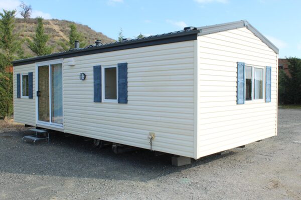 Maison Mobile T3 MT3NC – 3 chambres – 6 personnes – 8,60 x 3,70 m – Chauffage pompe à chaleur – Mobilier inclus – Image 27