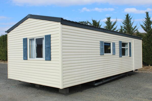Maison Mobile T3 MT3NC – 3 chambres – 6 personnes – 8,60 x 3,70 m – Chauffage pompe à chaleur – Mobilier inclus – Image 26