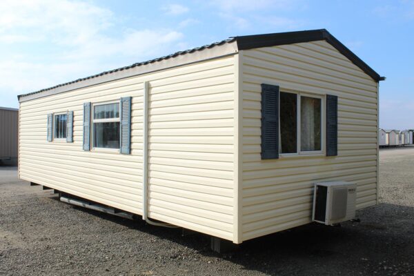 Maison Mobile T3 MT3NC – 3 chambres – 6 personnes – 8,60 x 3,70 m – Chauffage pompe à chaleur – Mobilier inclus – Image 25