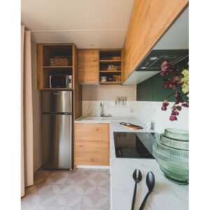 Mobil-home O'HARA 844 – 2 chambres – 31,6 m² – Lumineux & Convivial – Isolation 4 saisons – Design unique